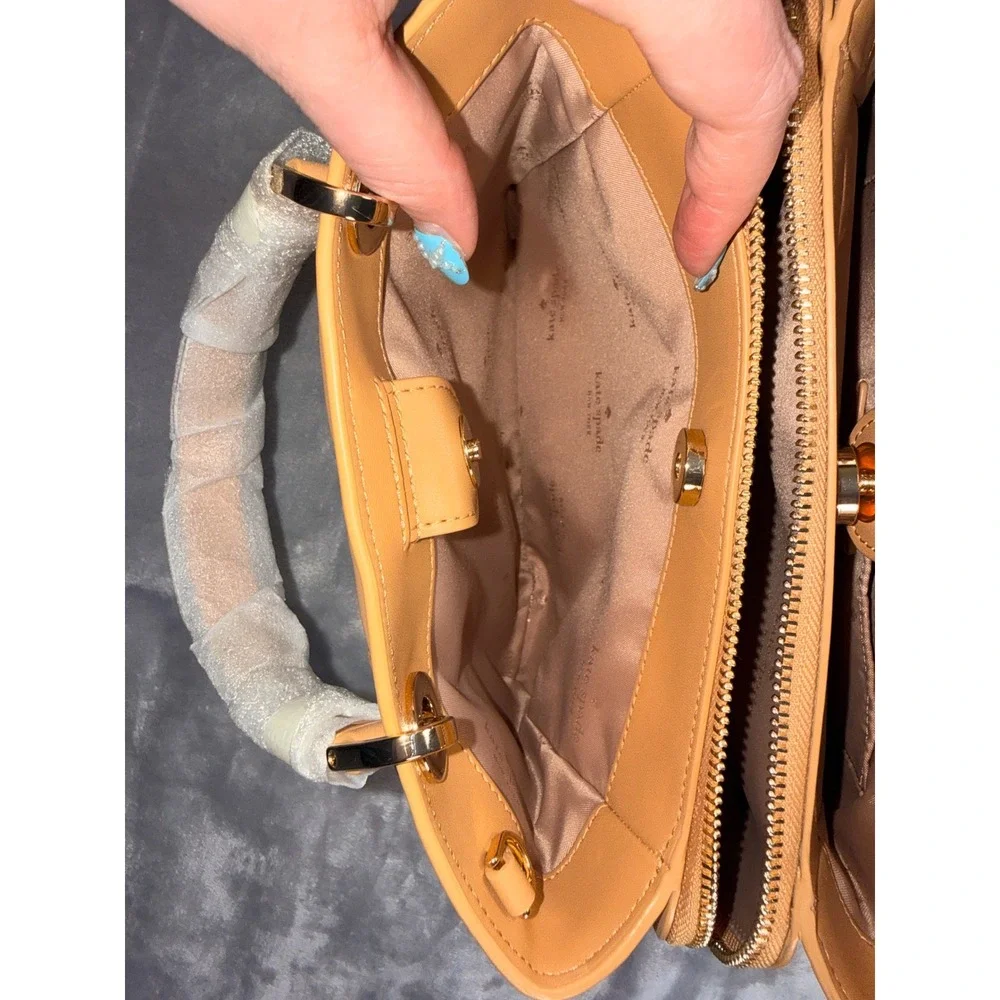 kate spade quilted leather